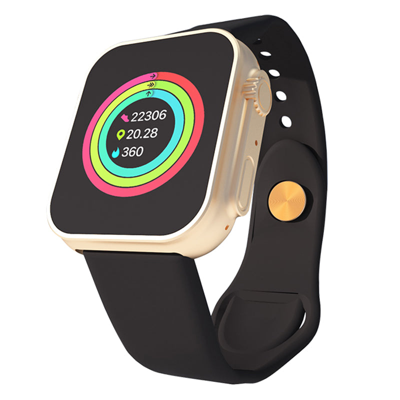 D20ultra 1.44 Screen Smart Watch Multiple Sports Modes Fitness Watch with Heart Rate Monitoring Gold D20ultra 1.44 Screen Smart Watch Multiple Sports Modes Fitness Watch with Heart Rate Monitoring Gold